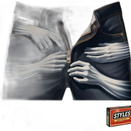 jacket, shoes, bottle, dress, concept art, photorealistic, comic book art, cyberpunk transparent PNG cut-out