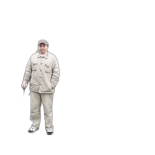 jacket, staff, umbrella, hat, 3d render, photorealistic, pixel art, concept art transparent PNG cut-out
