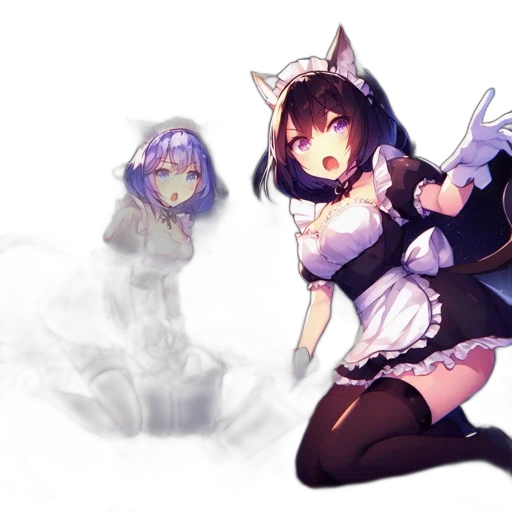 staff, weapon, creature, dress, fantasy art, anime, concept art, pixel art transparent PNG cut-out