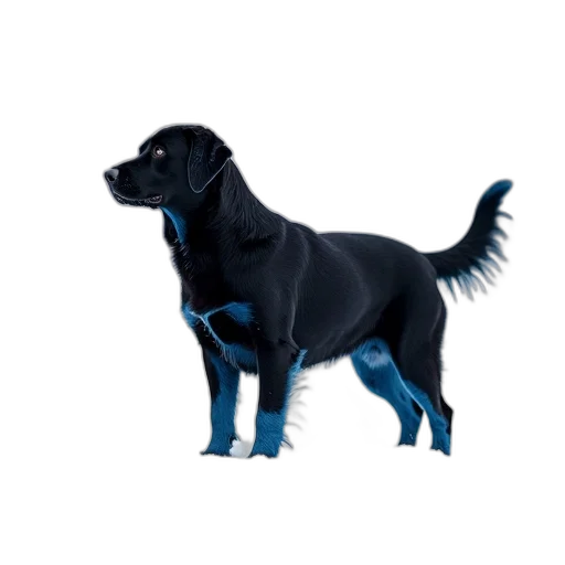 animal, creature, staff, dragon, photorealistic, 3d render, concept art, blue transparent PNG cut-out