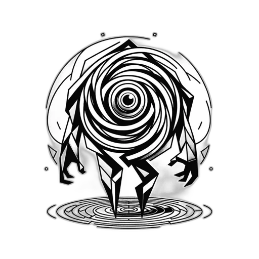 flower, hair, staff, mask, concept art, fantasy art, comic book art, pixel art transparent PNG cut-out