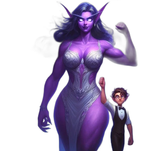 dress, concept art, fantasy art, comic book art, pixel art, pastel, mystic, night transparent PNG cut-out