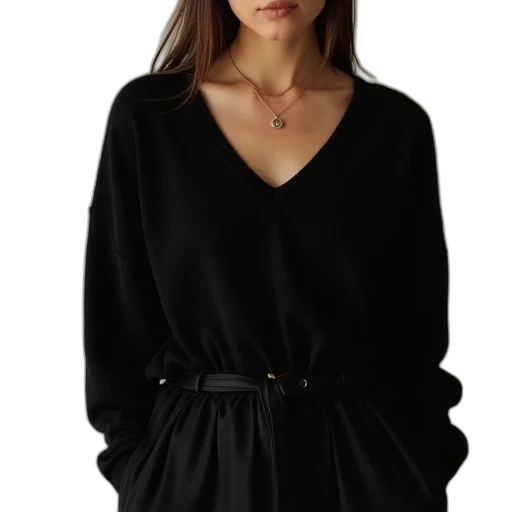 dress, jacket, jewelry, staff, dark, monochrome, earth tones, black transparent PNG cut-out