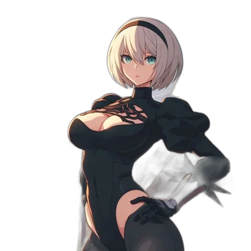 dress, jacket, staff, weapon, concept art, anime, pixel art, fantasy art transparent PNG cut-out