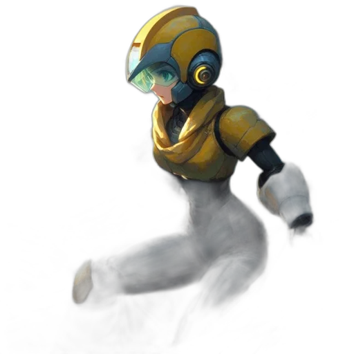 robot, mask, creature, face, concept art, 3d render, fantasy art, pixel art transparent PNG cut-out
