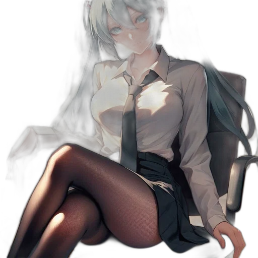 dress, staff, robot, sword, anime, concept art, pixel art, fantasy art transparent PNG cut-out