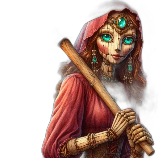 mask, face, jewelry, staff, fantasy art, concept art, comic book art, pixel art transparent PNG cut-out
