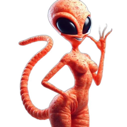 creature, animal, robot, staff, concept art, 3d render, pixel art, cartoon transparent PNG cut-out
