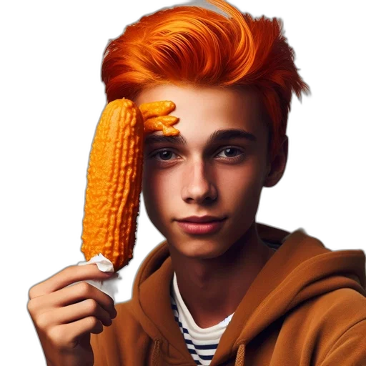 food, animal, face, hat, photorealistic, cartoon, pixel art, concept art transparent PNG cut-out
