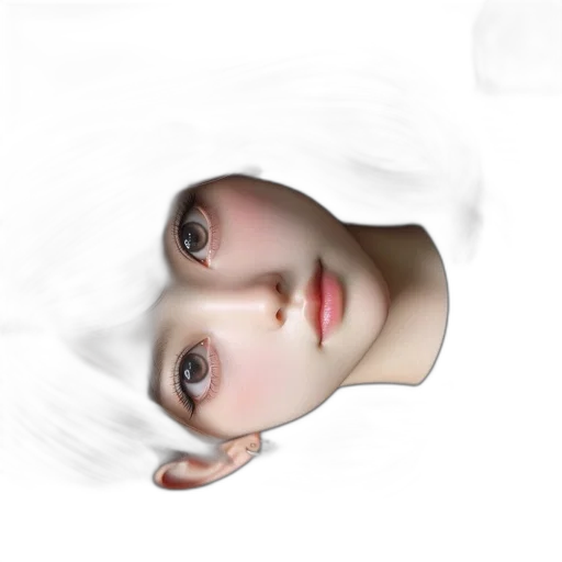face, mask, robot, creature, photorealistic, 3d render, concept art, fantasy art transparent PNG cut-out