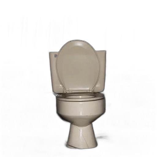 furniture, robot, staff, crown, 3d render, photorealistic, white, toilet transparent PNG cut-out