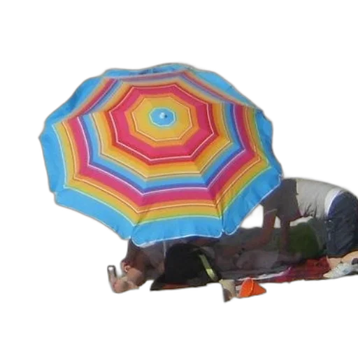 umbrella, jacket, staff, hat, 3d render, photorealistic, rain, underwater transparent PNG cut-out