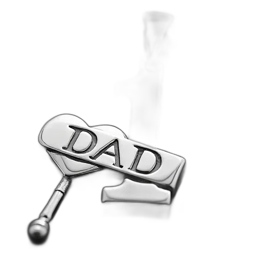 staff, furniture, jewelry, weapon, photorealistic, silver, pendant, number transparent PNG cut-out