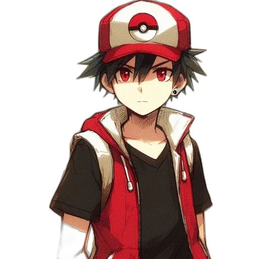 hat, staff, face, mask, anime, pixel art, concept art, cartoon transparent PNG cut-out