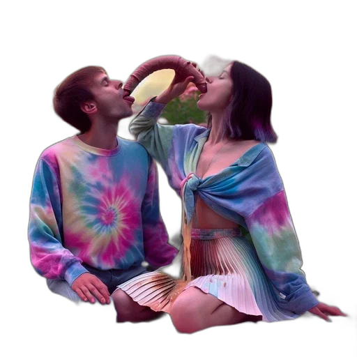 jacket, umbrella, bottle, dress, vaporwave, watercolor, concept art, fantasy art transparent PNG cut-out