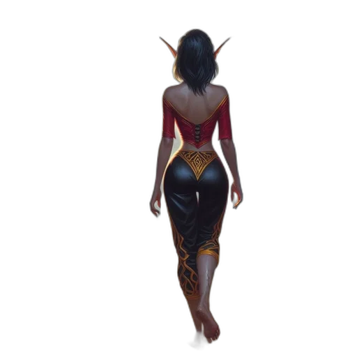 dress, staff, jewelry, creature, concept art, fantasy art, pixel art, 3d render transparent PNG cut-out