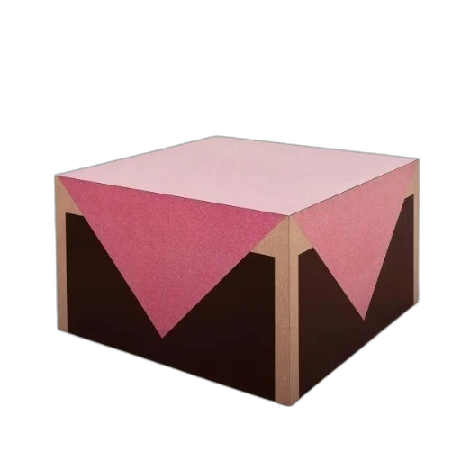 furniture, hat, crown, umbrella, 3d render, minimalist, geometric, sculpture transparent PNG cut-out