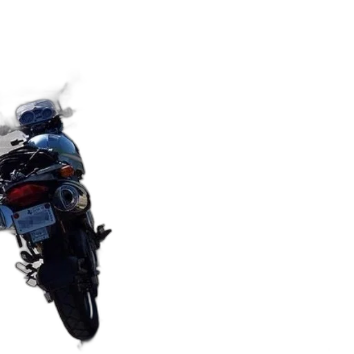 photorealistic, concept art, motorcycle, parked transparent PNG cut-out