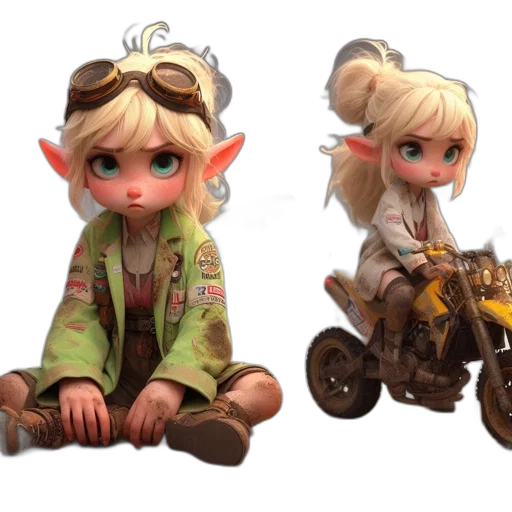 concept art, fantasy art, 3d render, photorealistic, earth tones, pastel, green, two transparent PNG cut-out
