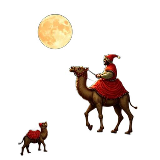 animal, staff, pixel art, concept art, fantasy art, outer space, red, first transparent PNG cut-out