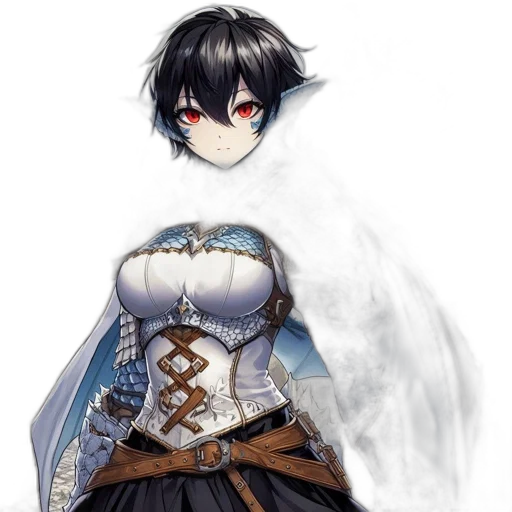 dress, sword, dragon, staff, fantasy art, concept art, pixel art, anime transparent PNG cut-out