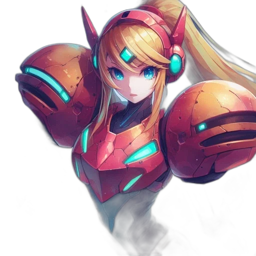 robot, weapon, staff, sword, concept art, anime, fantasy art, pixel art transparent PNG cut-out