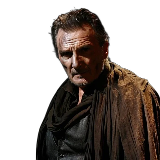 photorealistic, concept art, middle-aged, man, rugged, appearance, wears, dark transparent PNG cut-out