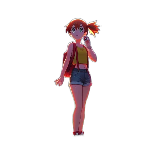 staff, dress, creature, jacket, 3d render, concept art, pixel art, anime transparent PNG cut-out