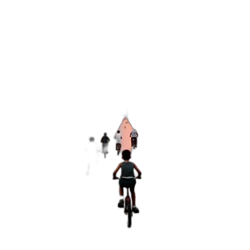 creature, umbrella, robot, animal, pixel art, concept art, 3d render, cartoon transparent PNG cut-out