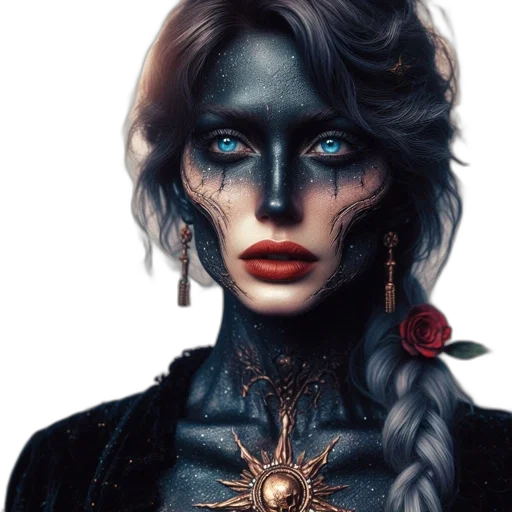 mask, jewelry, face, crown, fantasy art, photorealistic, concept art, comic book art transparent PNG cut-out