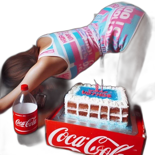 bottle, food, furniture, shoes, vaporwave, 3d render, cyberpunk, photorealistic transparent PNG cut-out