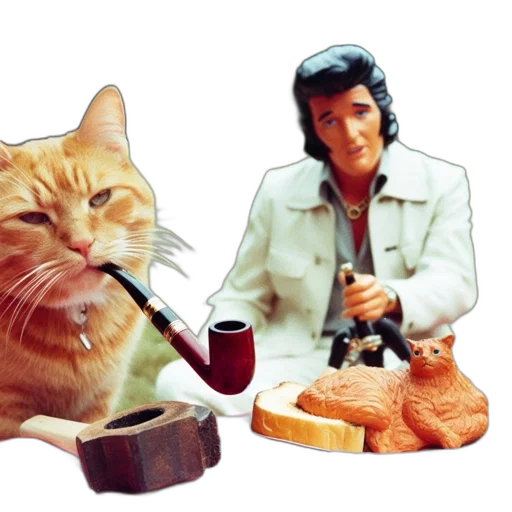 food, animal, photorealistic, vaporwave, concept art, fire, outdoor, scene transparent PNG cut-out
