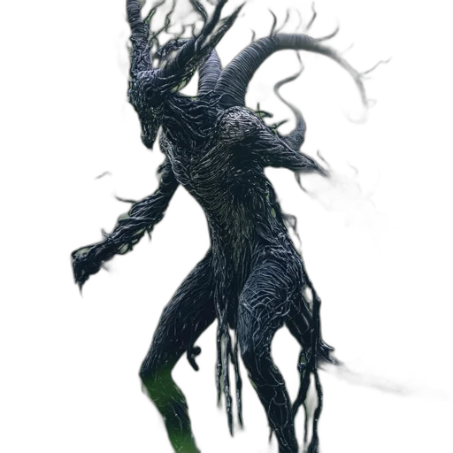 creature, dragon, mask, staff, concept art, fantasy art, 3d render, pixel art transparent PNG cut-out