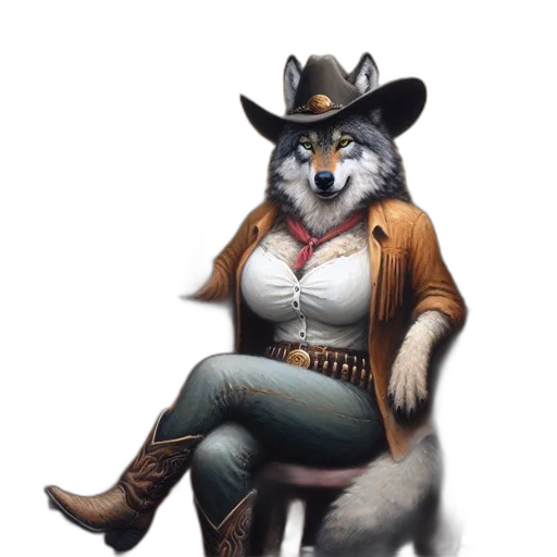 staff, hat, animal, jacket, concept art, fantasy art, 3d render, pixel art transparent PNG cut-out