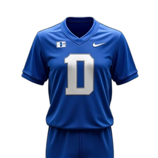 blue, james, waters, nike, duke, university, game, football transparent PNG cut-out