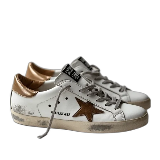 shoes, photorealistic, womens, golden transparent PNG cut-out