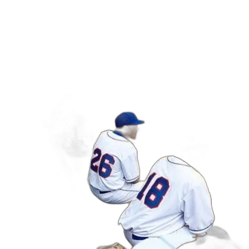 creature, animal, concept art, baseball, players, sitting, bench, numbers transparent PNG cut-out