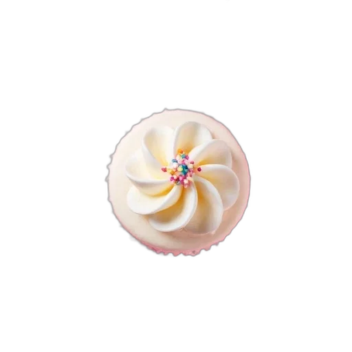 food, crown, flower, jewelry, 3d render, photorealistic, small, round transparent PNG cut-out