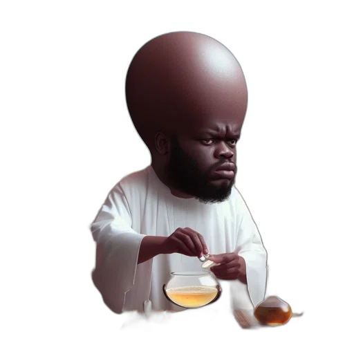 food, face, creature, robot, concept art, photorealistic, 3d render, pixel art transparent PNG cut-out