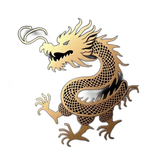 dragon, creature, staff, animal transparent PNG cut-out