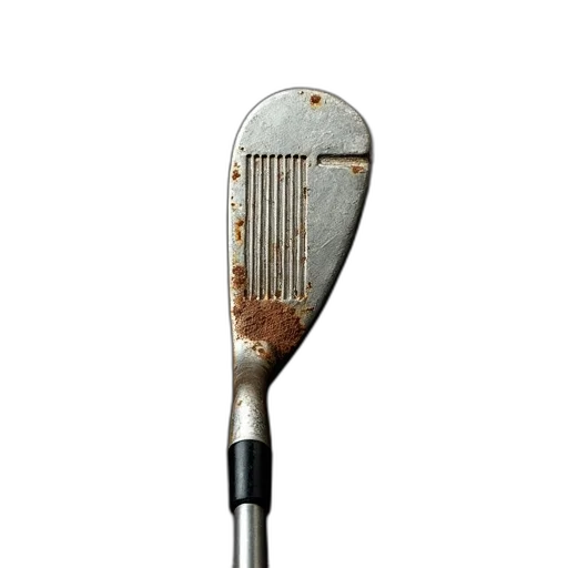 staff, weapon, close-up, golf, club, silver, head, worn transparent PNG cut-out