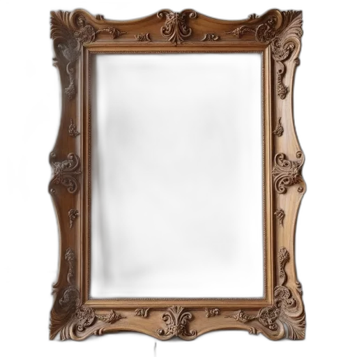 face, furniture, crown, mask, photorealistic, 3d render, earth tones, close-up transparent PNG cut-out