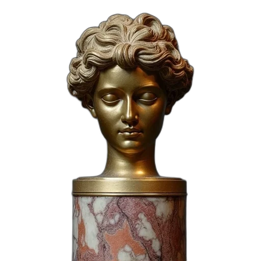 bottle, crown, face, jewelry, photorealistic, oil painting, 3d render, vaporwave transparent PNG cut-out