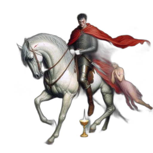 staff, sword, concept art, fantasy art, pixel art, photorealistic, red, knight transparent PNG cut-out
