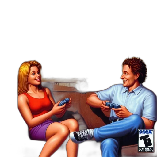 furniture, pixel art, concept art, photorealistic, 3d render, fire, man, woman transparent PNG cut-out
