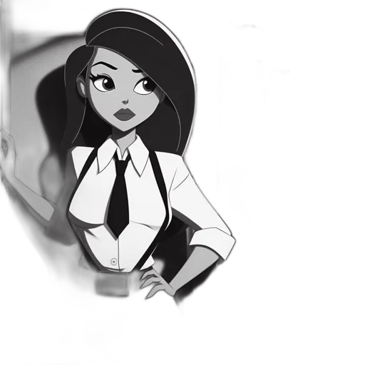 staff, dress, robot, cartoon, concept art, comic book art, anime, outer space transparent PNG cut-out