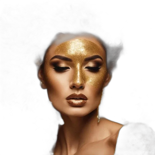 jewelry, face, crown, mask, photorealistic, concept art, fantasy art, 3d render transparent PNG cut-out