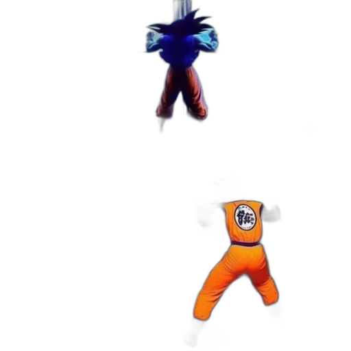 creature, animal, robot, mask, concept art, 3d render, pixel art, meme transparent PNG cut-out