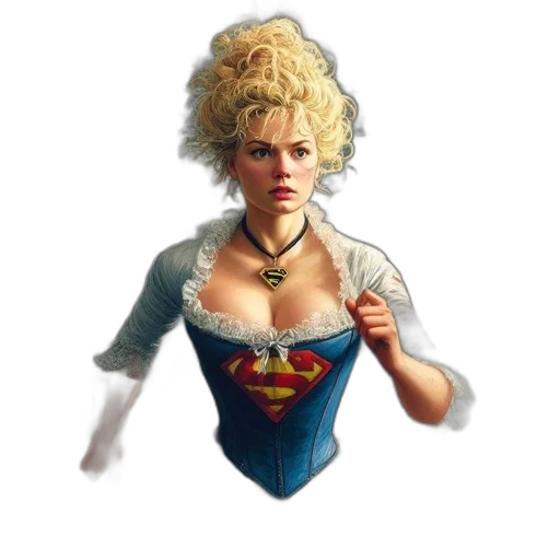 dress, crown, face, jewelry, comic book art, fantasy art, concept art, pixel art transparent PNG cut-out
