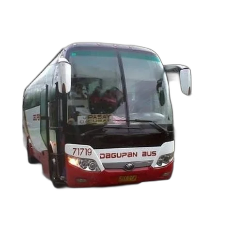 staff, 3d render, photorealistic, red, white, bus, text, dagupan transparent PNG cut-out